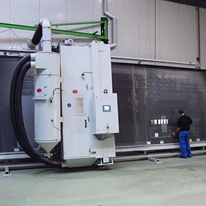 Blasting Unit For Standing Components