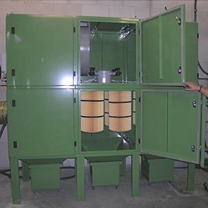 Filter units starting from 25 cbm / min Filter units starting from 25 cbm / min