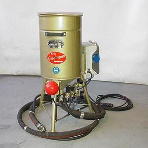 Injection blasting unit Injection blasting unit